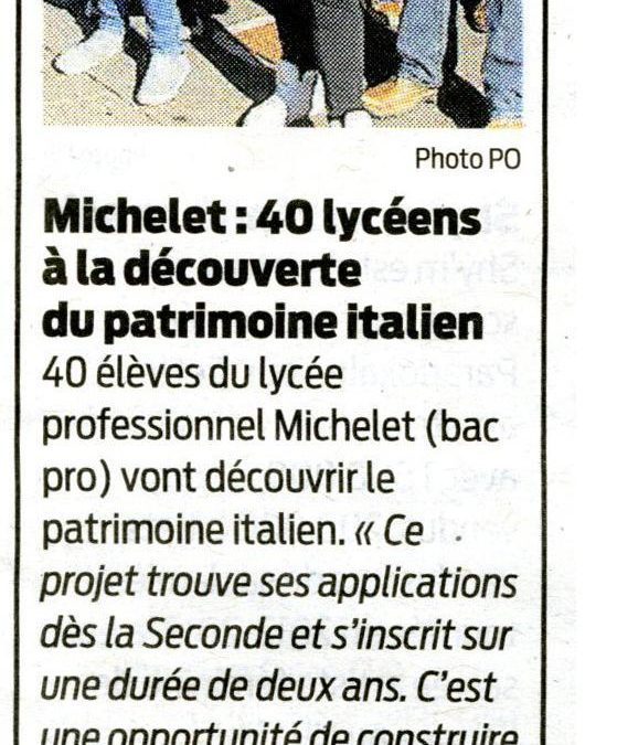 article Presse Océan 08 avril